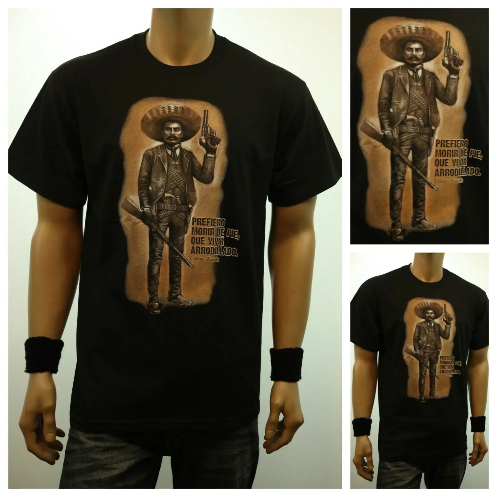 Mens Fashion Mexico - メンズ半袖ラウンドネックTシャツ,カジュアル,ヒップスター,ファッショナブル,メキシコ革命,コットン,新しい夏のコレクションS-3XL