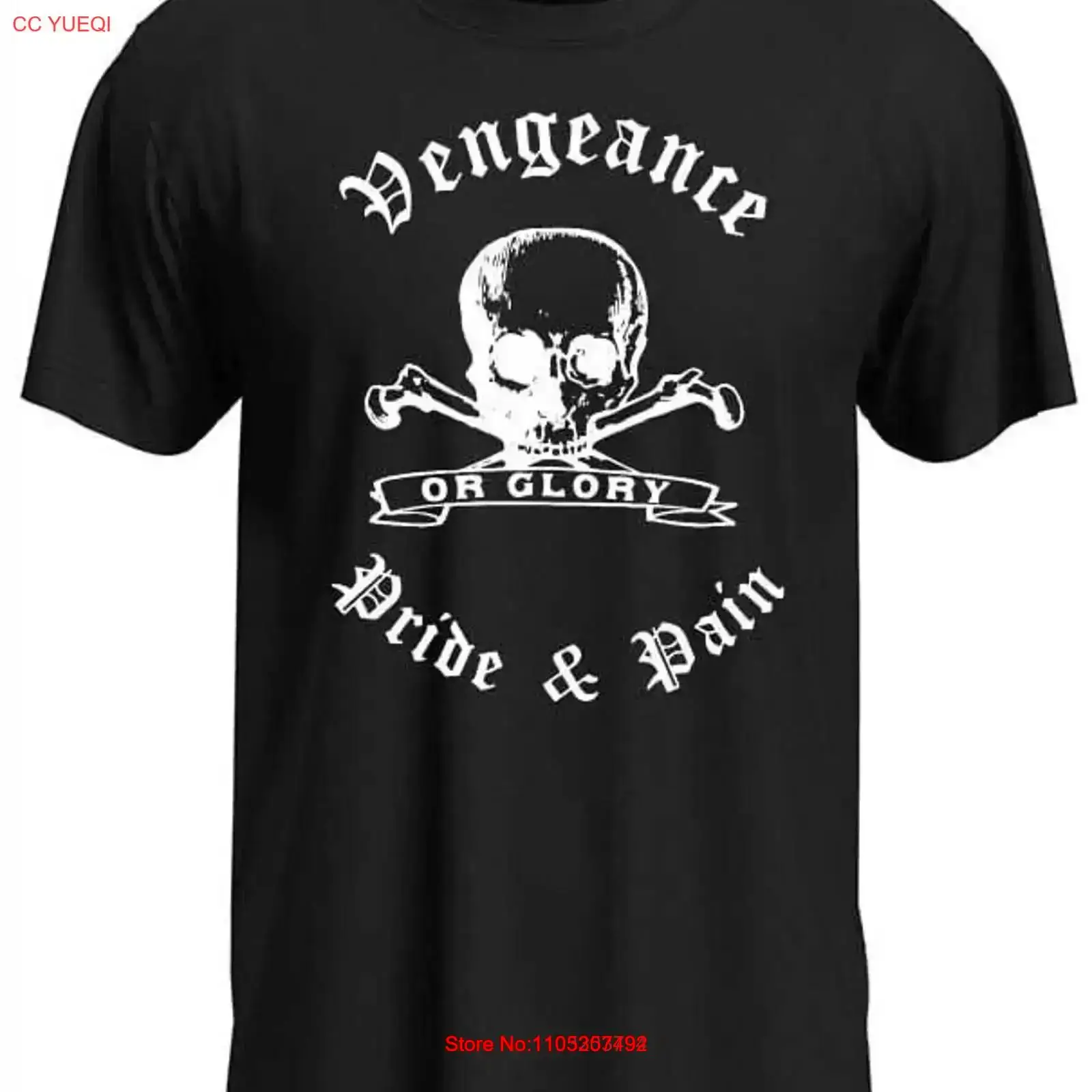 Xl Men'S Fashion - ヴェンジェンス プライド アンド ペイン ブラック Tシャツ