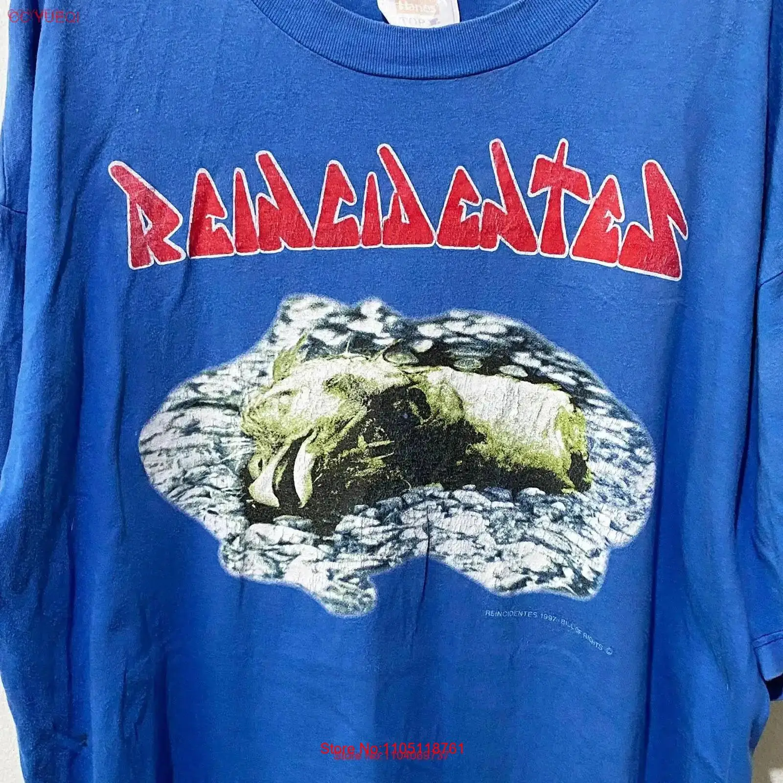 Xl Men'S Fashion - ヴィンテージ 1997 レシディエンテス バンド T シャツ