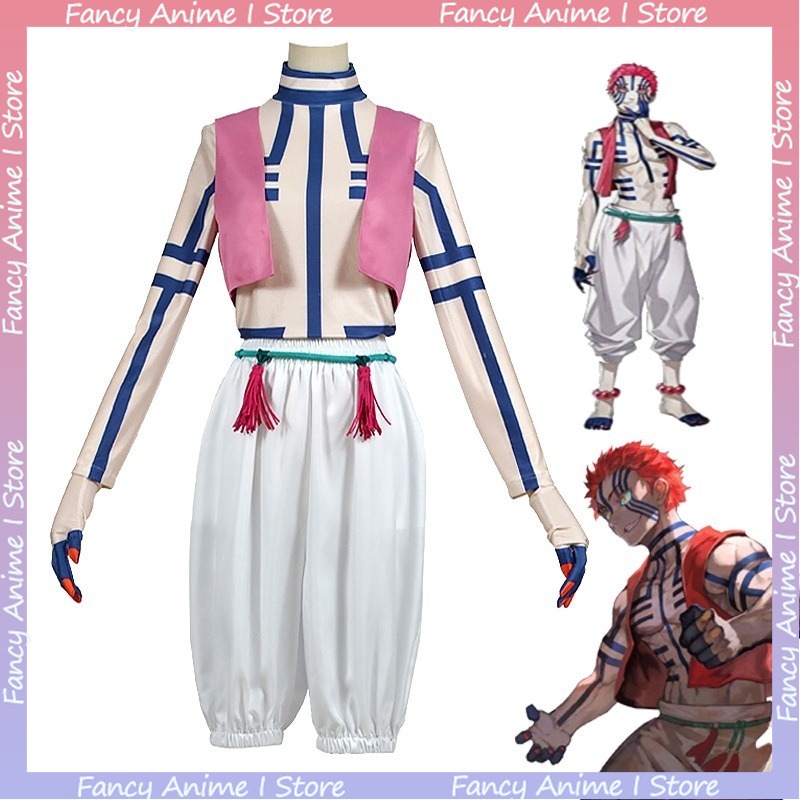 Men'S Fashion Formal - アニメ Akaza コスプレ衣装ハンサムな大人のパーティープレイスーツファッションユニセックスコスプレ衣装フェスティバル女性男性ドレスアップ服