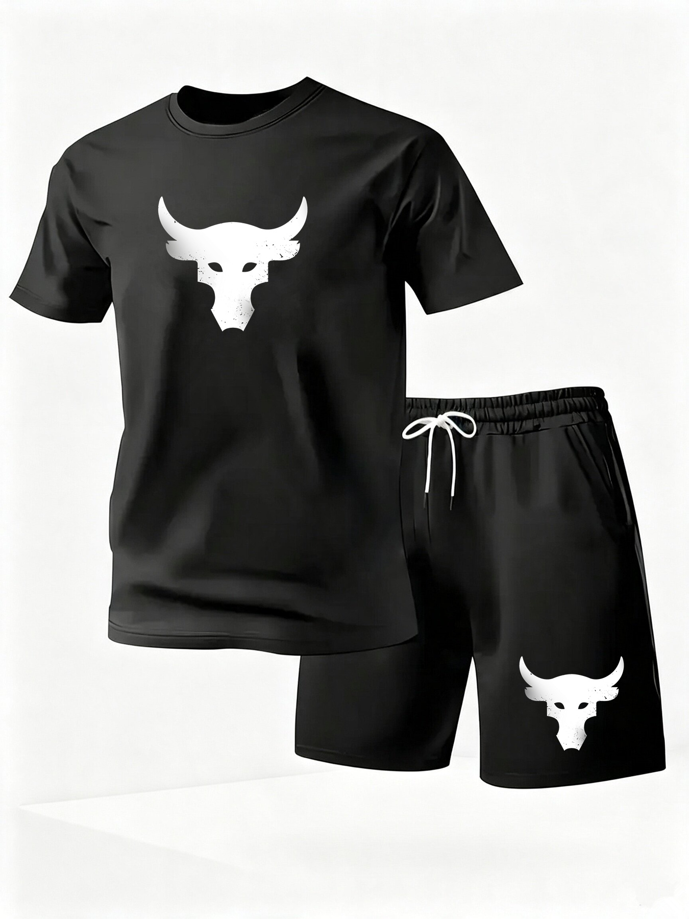 Men'S Fashion Formal - 夏用メンズ速乾カジュアル半袖Tシャツ＆ショートパンツセット シティストリートファッション ランニングスポーツ 2ピーススーツ