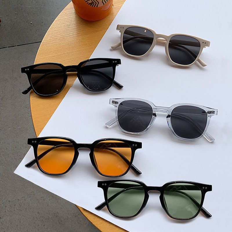 Men'S Fashion Round Glasses - 新しいヴィンテージ高級サングラス女性男性用スクエア小さなラウンドフレームファッションアイウェアクラシック UV 保護サングラス