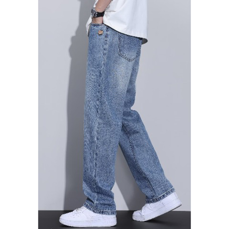 春秋アメリカンレトロカジュアルパンツ メンズ ハイストリート - Men'S Fashion With Baggy Jeans のレビューと価格