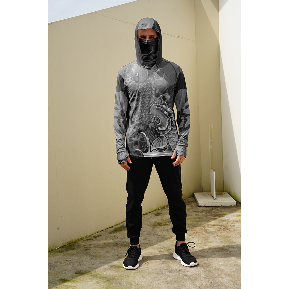 釣り用シャツ メンズ 日焼け防止 フード付きマスク 一体型  - Men'S Fashion For Summer 2026 のレビューと価格