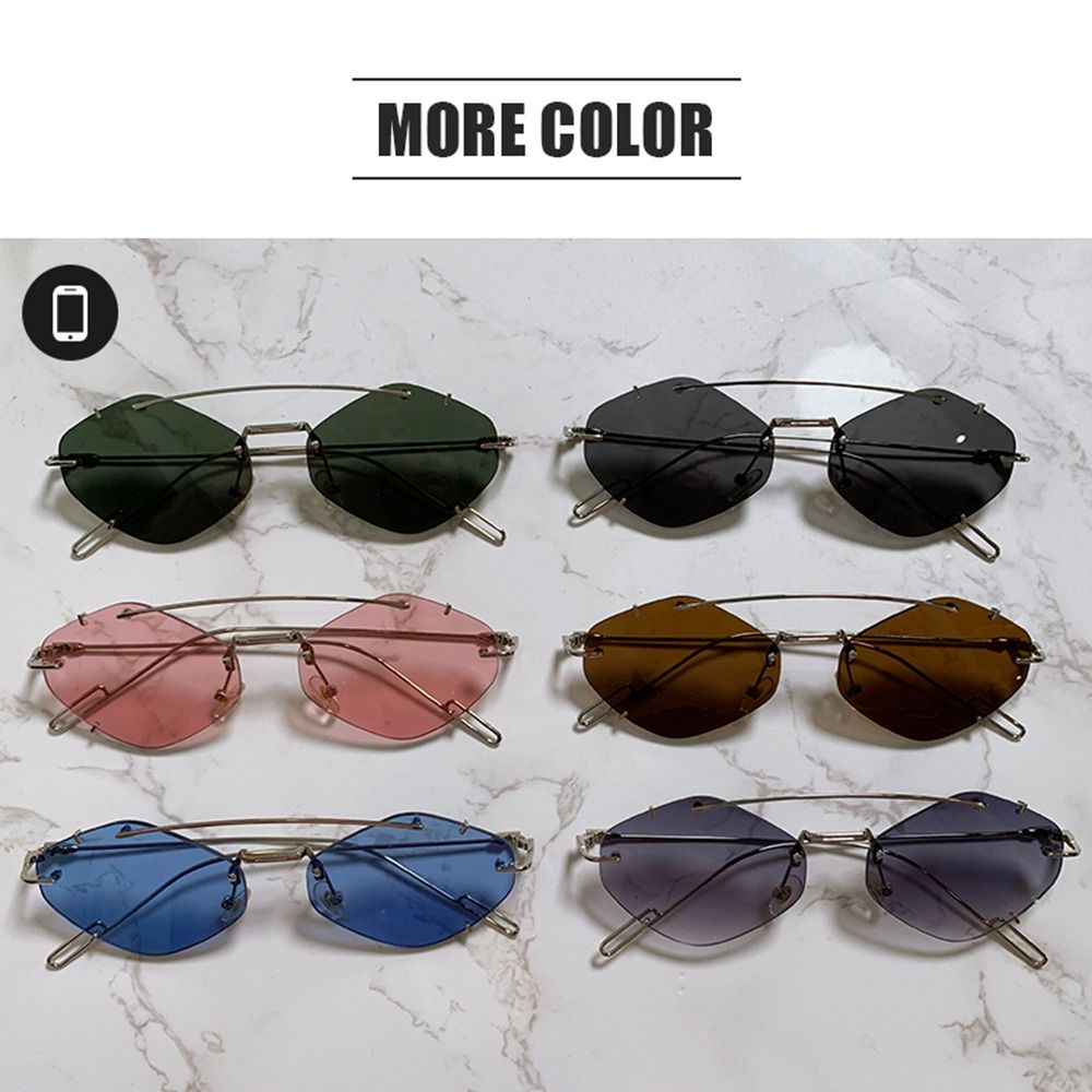 ファッションUV400保護六角形サングラス レトロ トレンド - Mens Fashion In The 2000S のレビューと価格