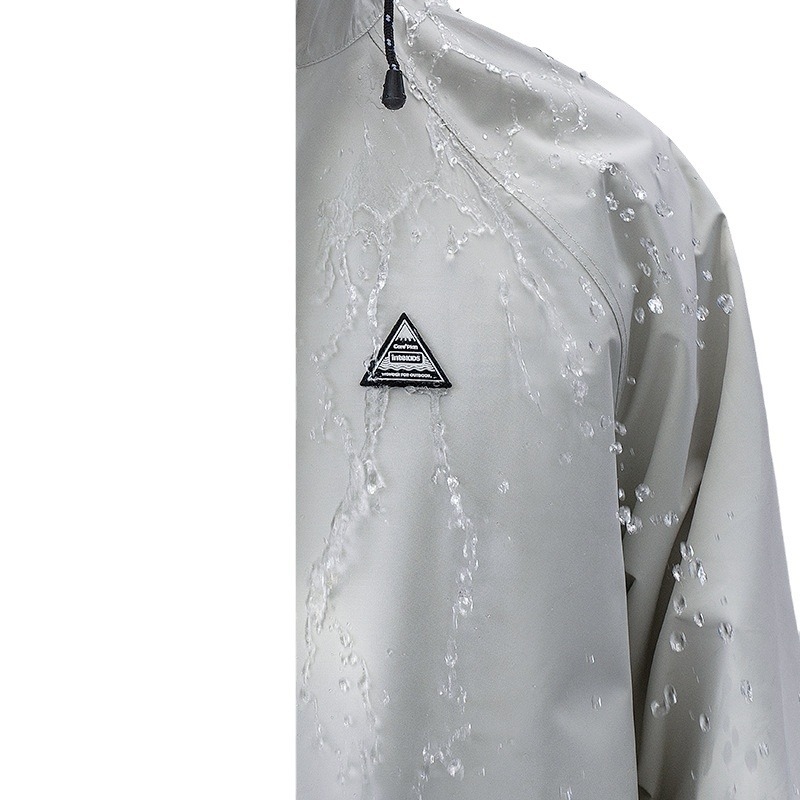 大人用ファッションアウトドアレインコート全身防水特大ロングポ - Mens Fashion Poncho のレビューと価格