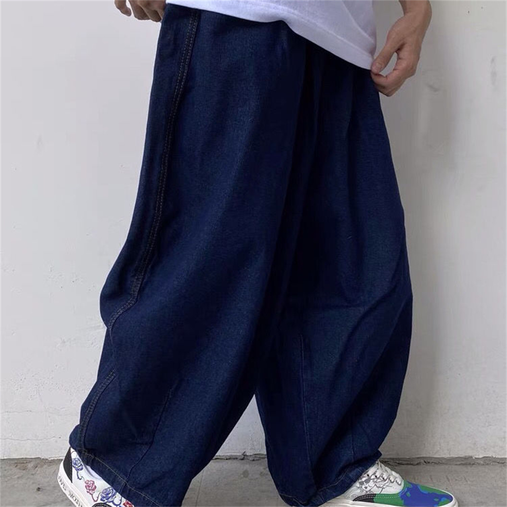 男性ワイドレッグジーンズだぶだぶレトロブルー日本シンプルレジ - Men'S Fashion With Baggy Jeans のレビューと価格