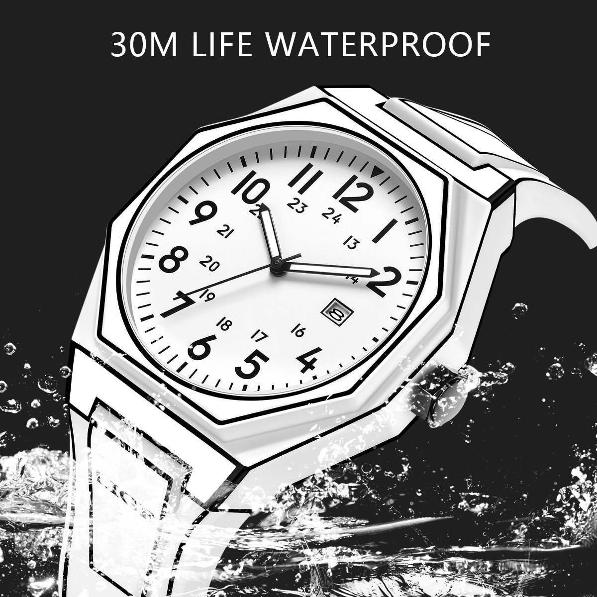 LIGE 新しいメンズ腕時計ミリタリーメンズクォーツ腕時計フ - Mens Fashion Watch のレビューと価格