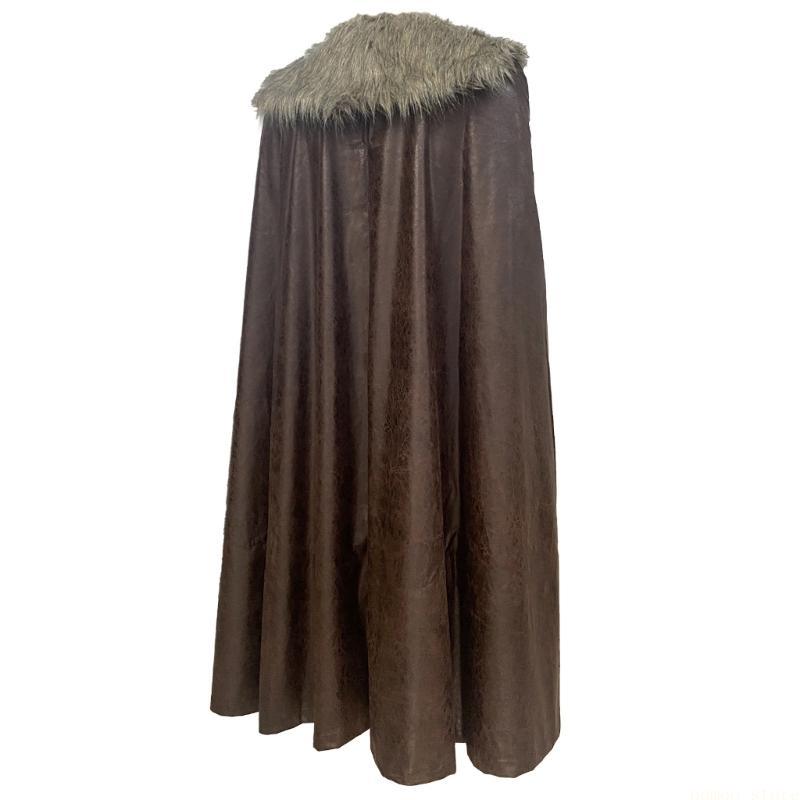 31BF アンティーク中世騎士マントショルダーラップ男性用フ - Mens Fashion Poncho のレビューと価格