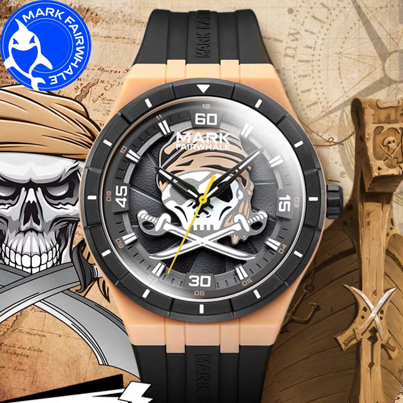 マークフェアホエール腕時計男性用 5040 樹脂ケーストレン - Mens Fashion Watch のレビューと価格
