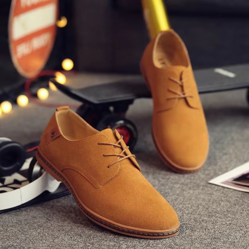 メンズシューズ工場直販 カジュアルヌバックレザーシューズ 公 - Men'S Fashion Websites のレビューと価格