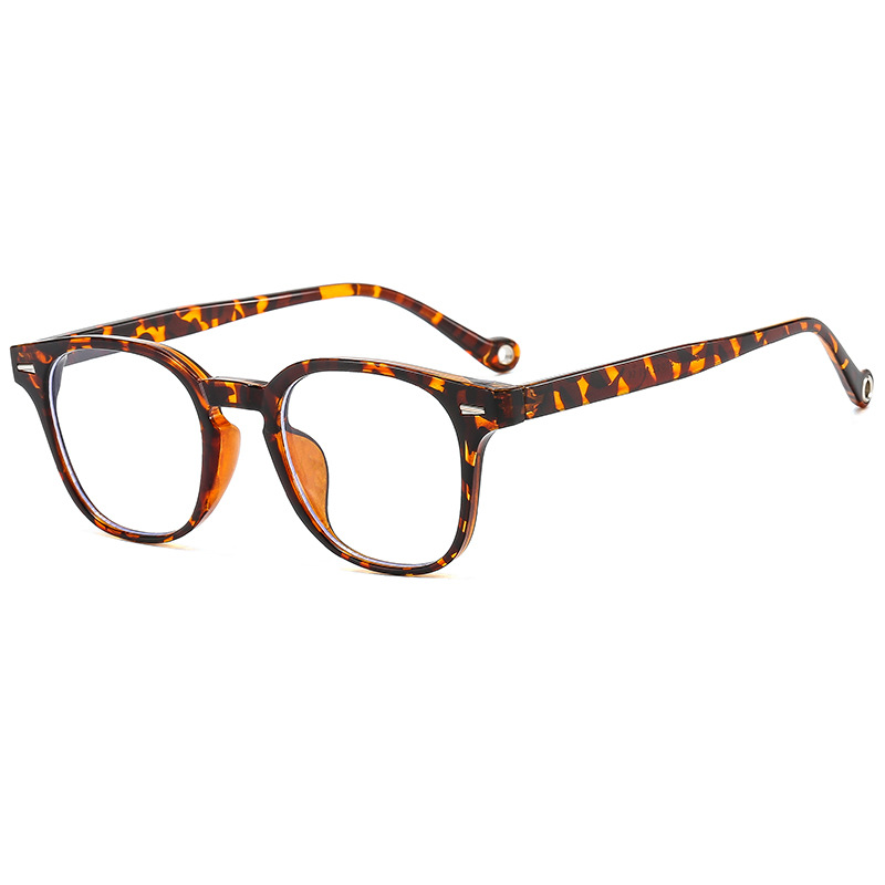 シンプルな丸型フレーム1個、日常の通勤に適しており、男女兼用 - Men'S Fashion Round Glasses のレビューと価格