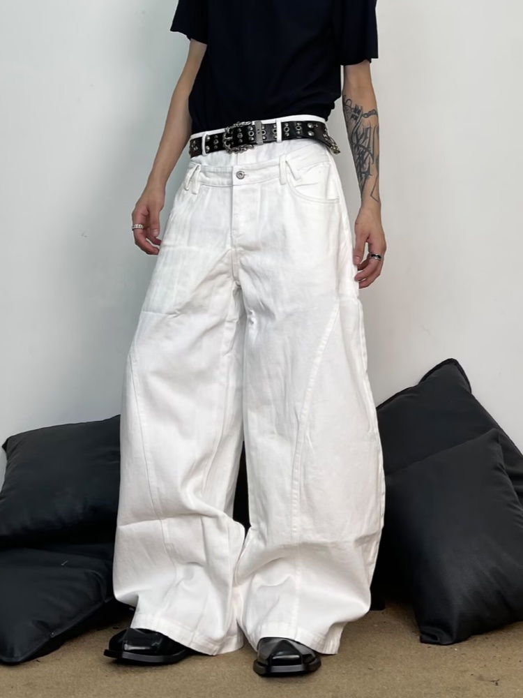 2026年 ロパ Y2Kファッション ダブルウエストバンド  - Men'S Fashion With Baggy Jeans のレビューと価格