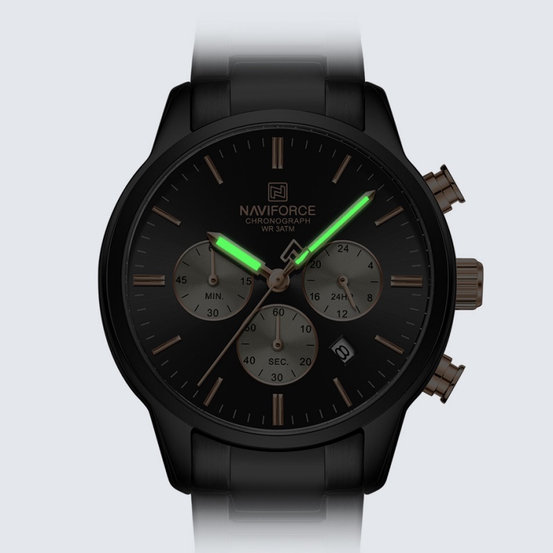 NAVIFORCE メンズクォーツクロノグラフウォッチ 防水 - Mens Fashion Watch のレビューと価格