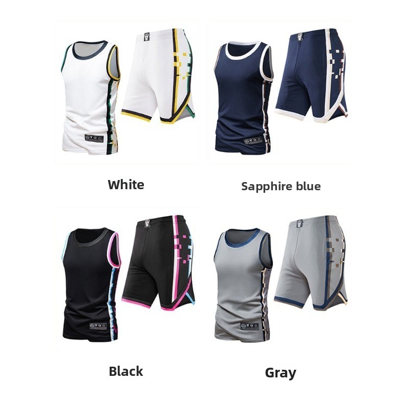 メンズファッショントレンドノースリーブベスト5点ショーツ2点 - Mens Fashion Summer のレビューと価格