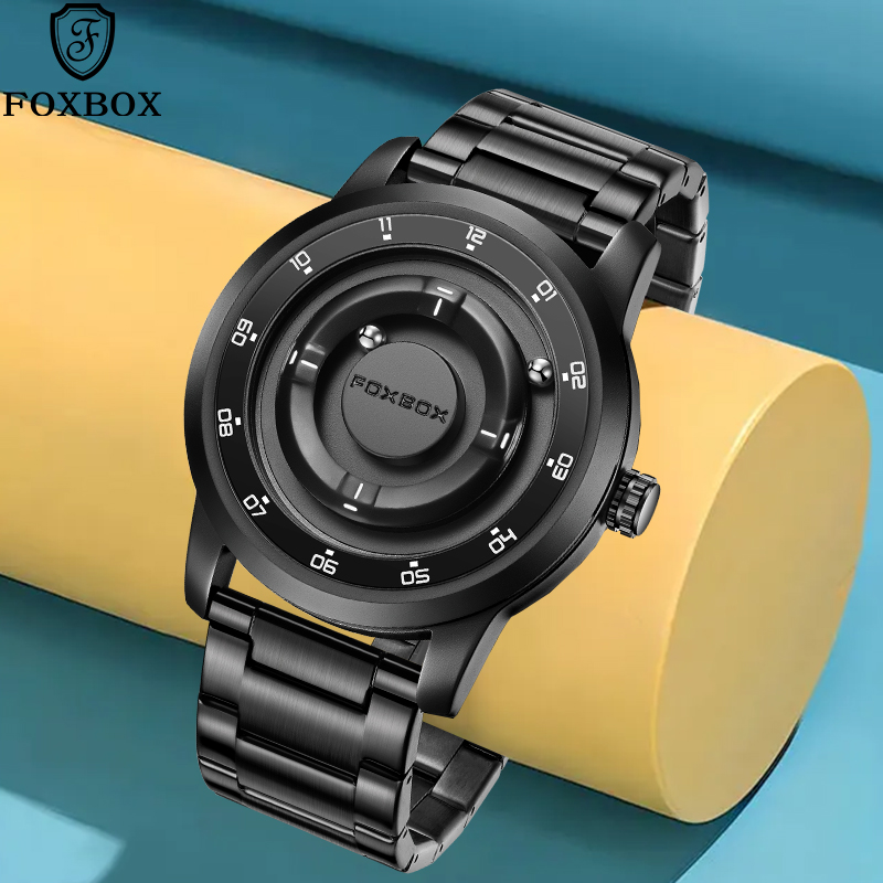 LIGE FOXBOX ファッションマン磁気腕時計ユニークな - Mens Fashion Watch のレビューと価格