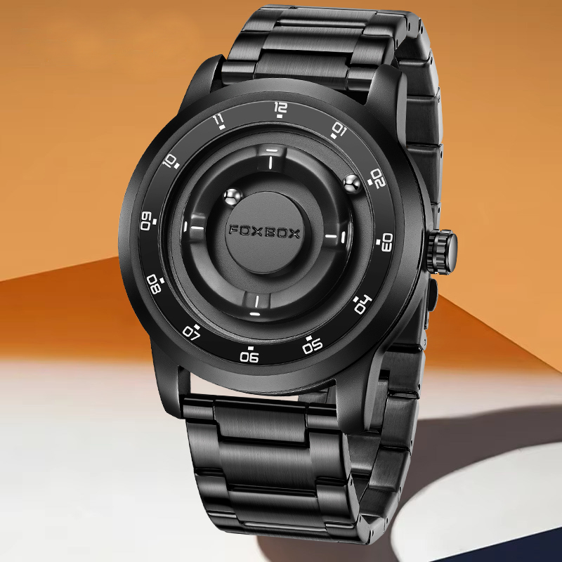 LIGE FOXBOX ファッションマン磁気腕時計ユニークな - Mens Fashion Watch のレビューと価格
