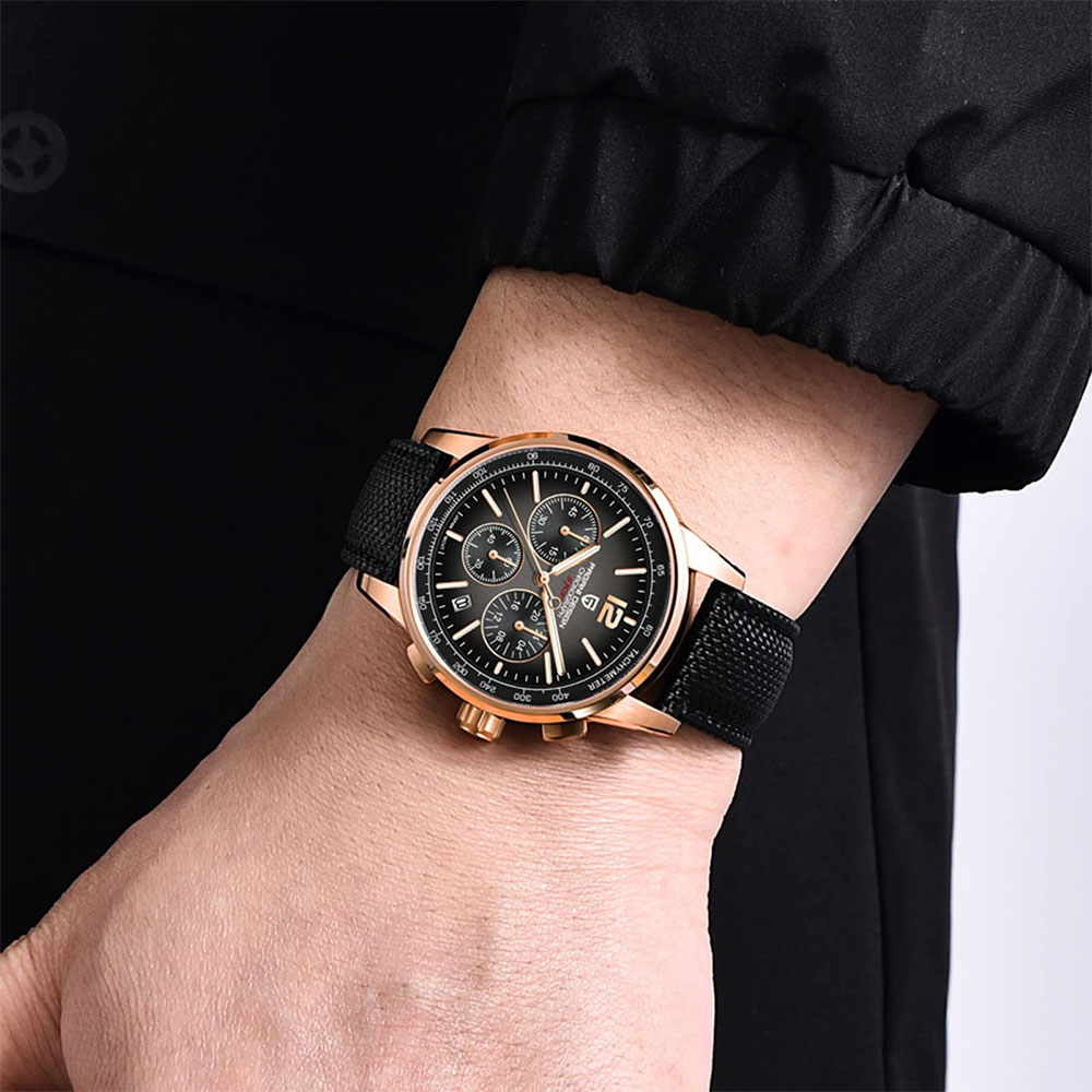 パガーニデザイン 新品 メンズ腕時計 41mm クロノグラフ - Mens Fashion Watch のレビューと価格