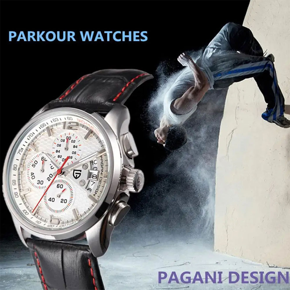 パガーニデザイン新 PD-3306 クロノグラフメンズ腕時計 - Mens Fashion Watch のレビューと価格