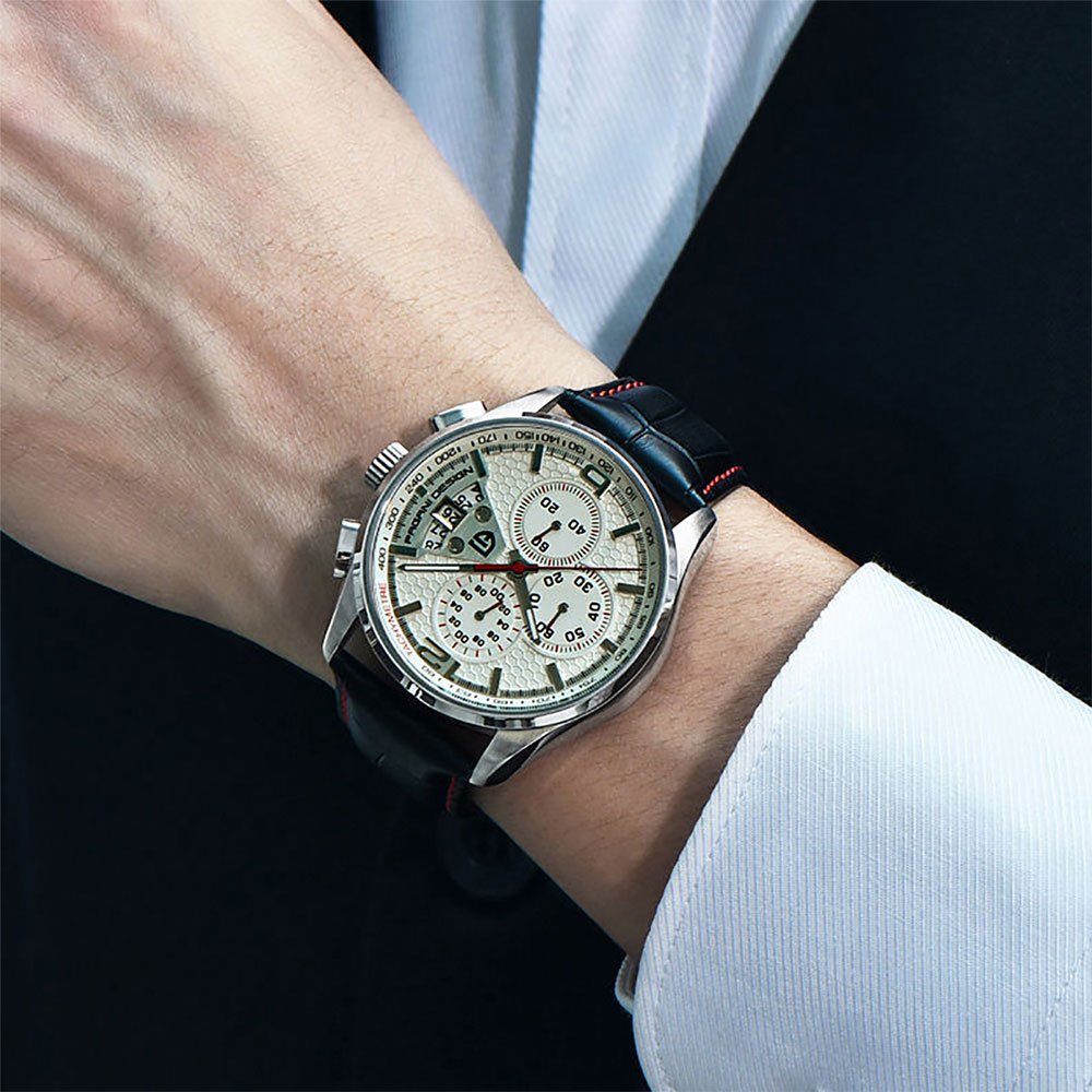 パガーニデザイン新 PD-3306 クロノグラフメンズ腕時計 - Mens Fashion Watch のレビューと価格