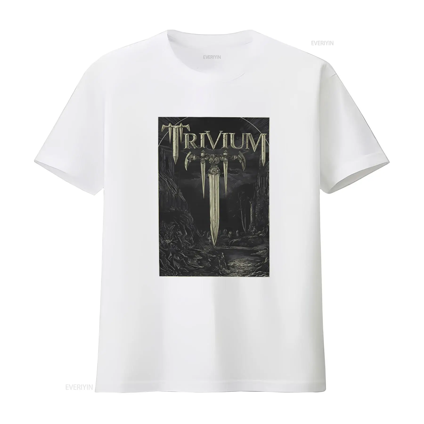 Trivium バトルメタルバンド公式 T シャツ S M  - Xl Men'S Fashion のレビューと価格