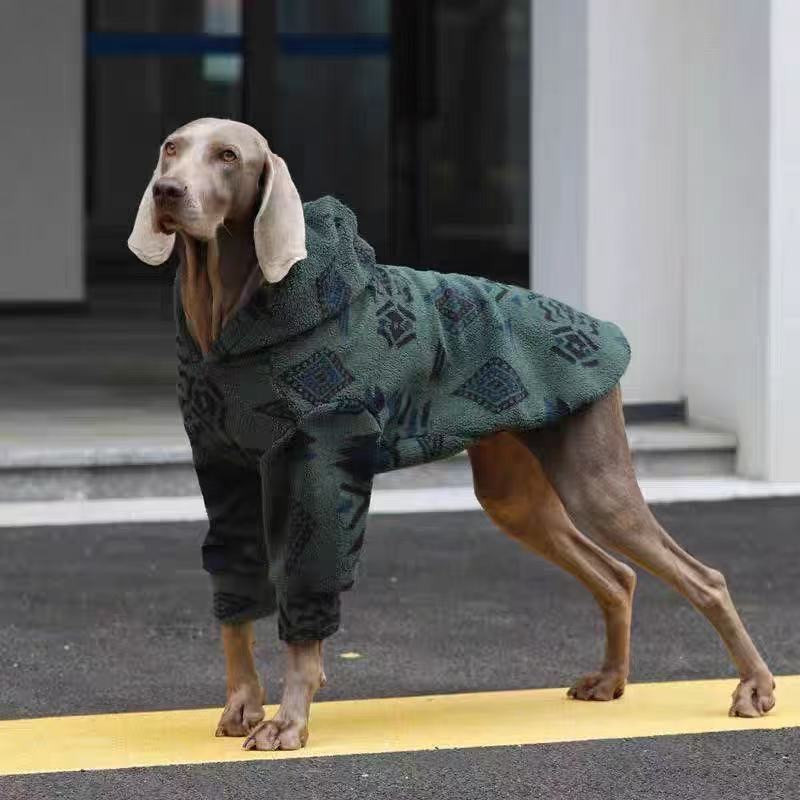 冬用暖かいフード付き犬用コート、シェルパフリース厚手の犬用パ - Sherpa Jacket Fleece のレビューと価格