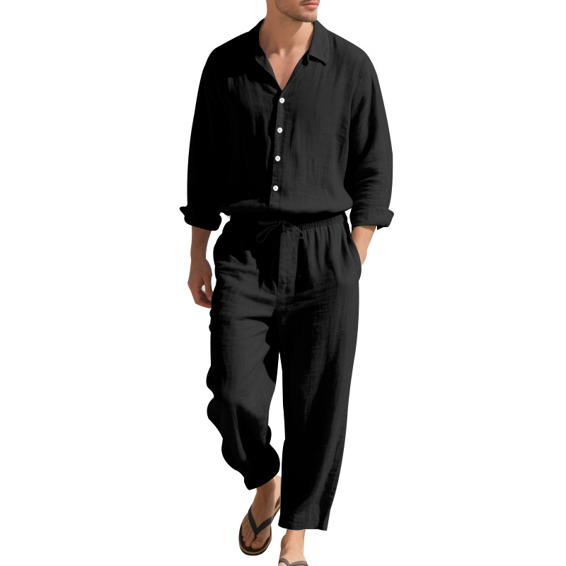 2025 四季リネンメンズスーツカジュアルファッションルーズ - Men'S Fashion Essentials 2025 のレビューと価格
