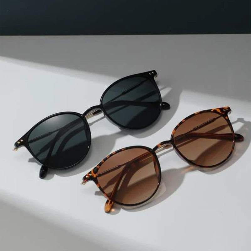 2 個女性男性小さなラウンドサングラス高級ブランドデザイナー - Men'S Fashion Round Glasses のレビューと価格