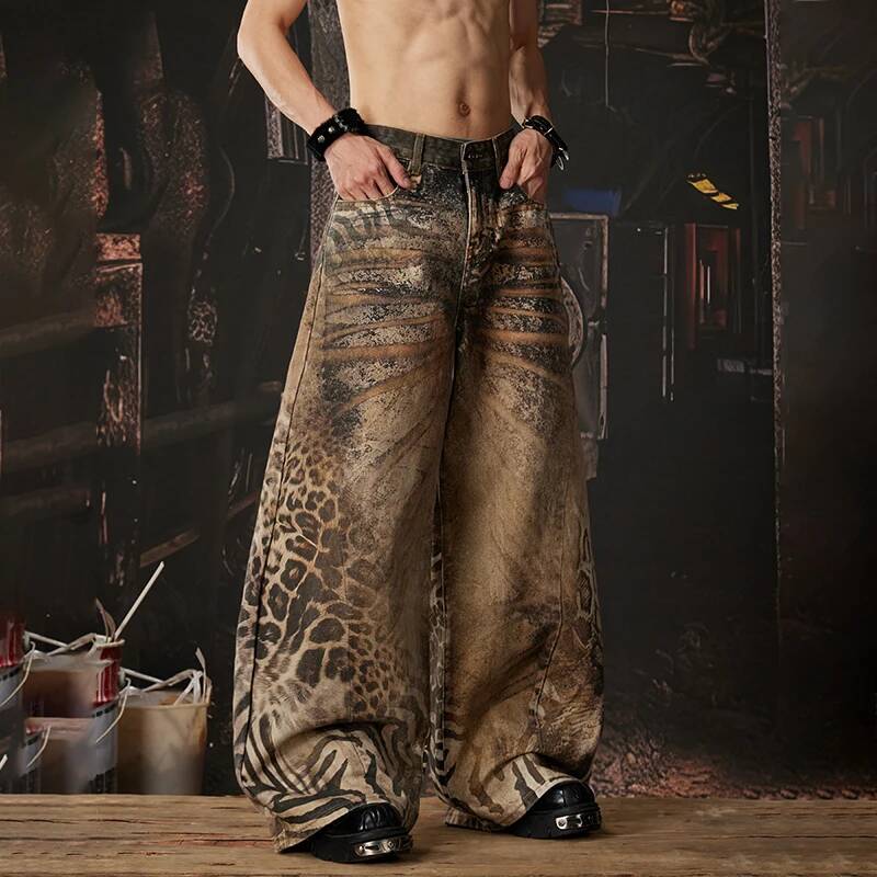 LUZHEN 2026 新オリジナル Y2K スタイルだぶだ - Men'S Fashion With Baggy Jeans のレビューと価格