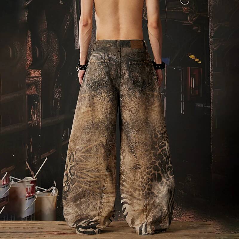 LUZHEN 2026 新オリジナル Y2K スタイルだぶだ - Men'S Fashion With Baggy Jeans のレビューと価格