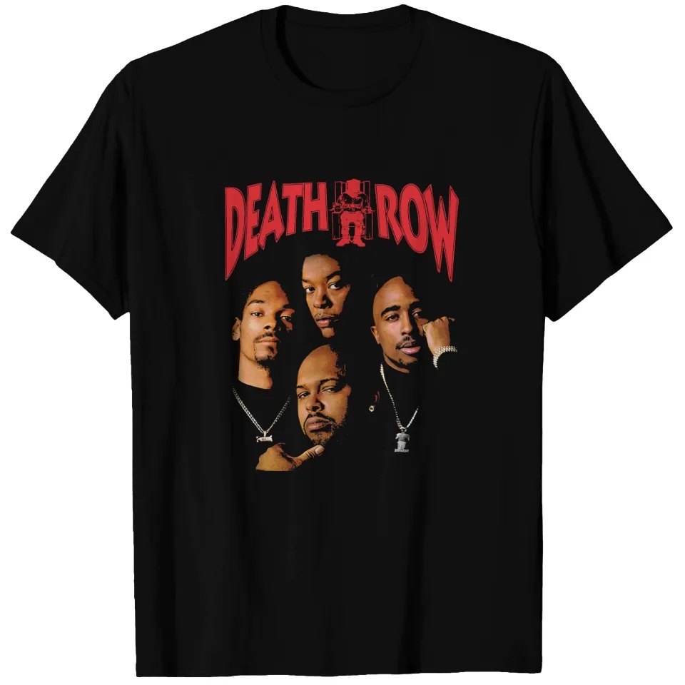 黒プリントTシャツ デス・ロウ・レコーズ バイブ マガジンカ - Mens Fashion Magazines のレビューと価格