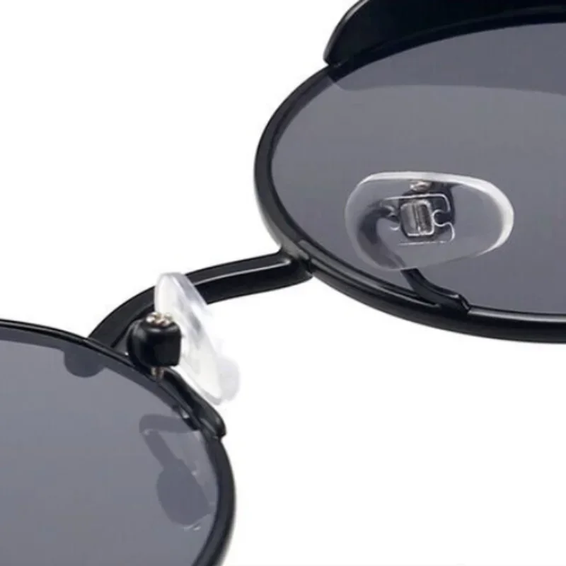 ファッションスポーツクラシックサングラス スチームパンクアイ - Men'S Fashion Round Glasses のレビューと価格