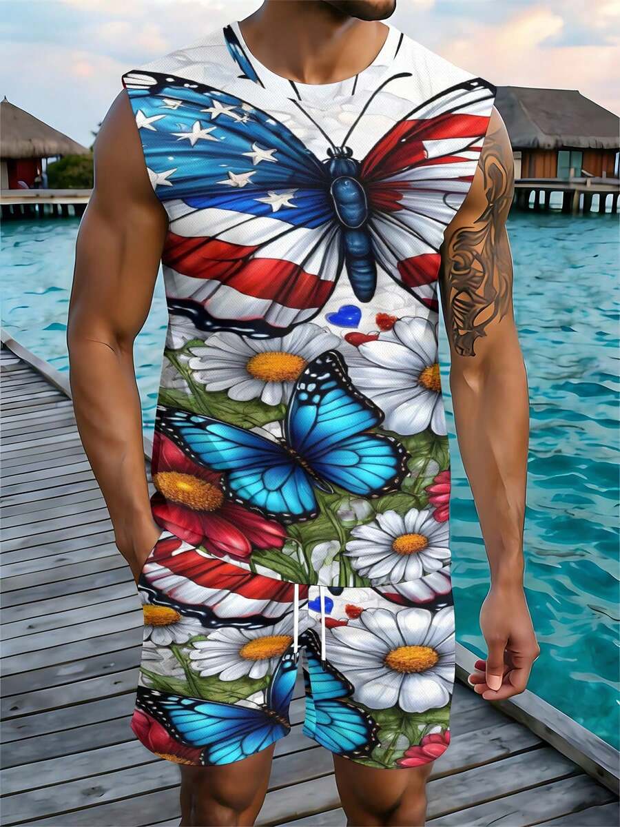 カジュアルファッション2026 欧米春夏秋新作 メンズタンク - Mens Fashion Summer のレビューと価格