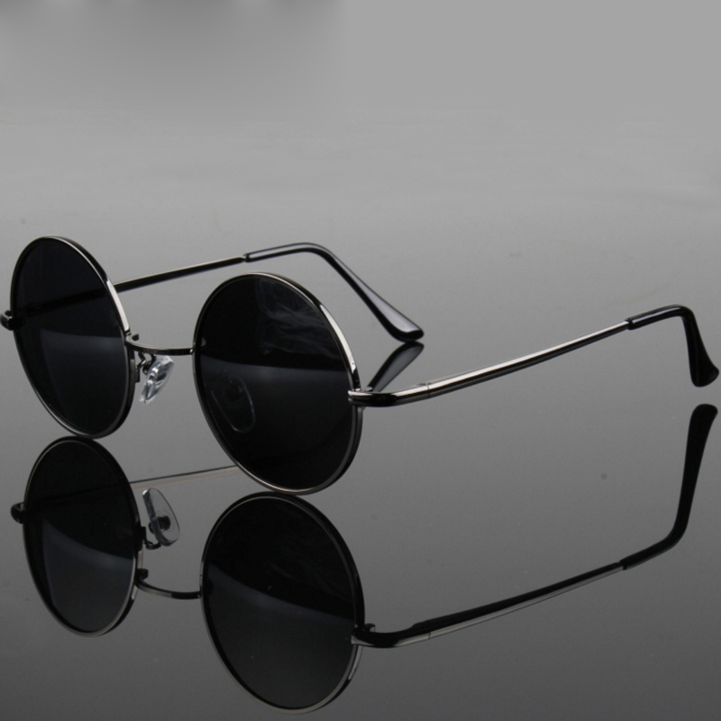 レトロヴィンテージラウンドサングラス男性ブランドデザイナーサ - Men'S Fashion Round Glasses のレビューと価格